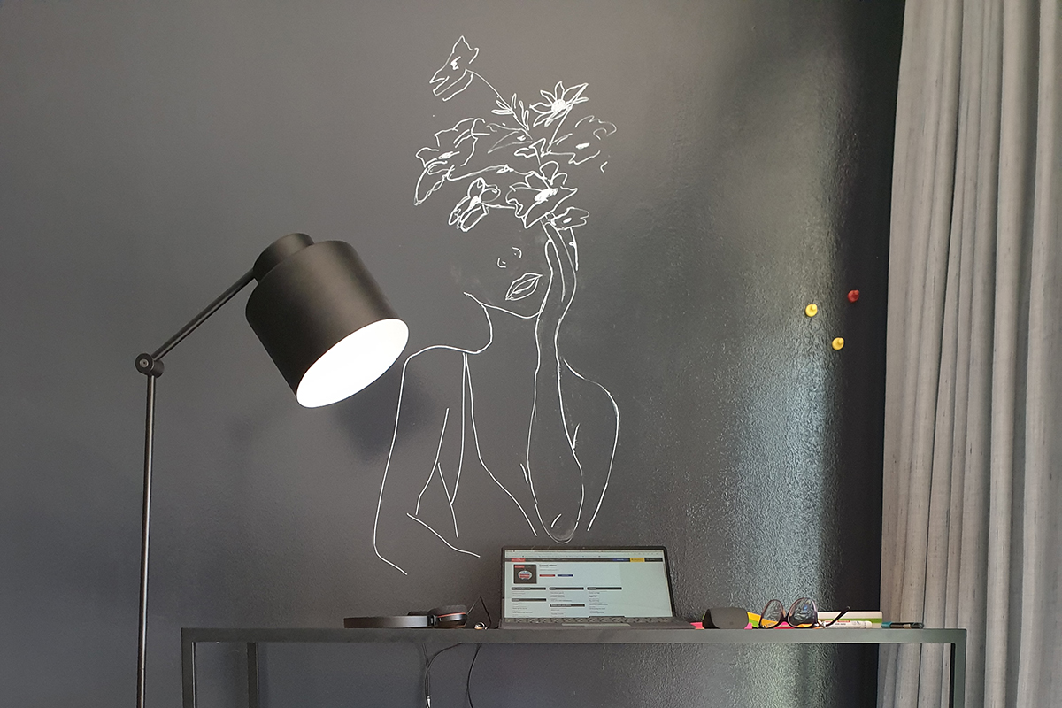 Art Office at Home British Institute of Interior Design